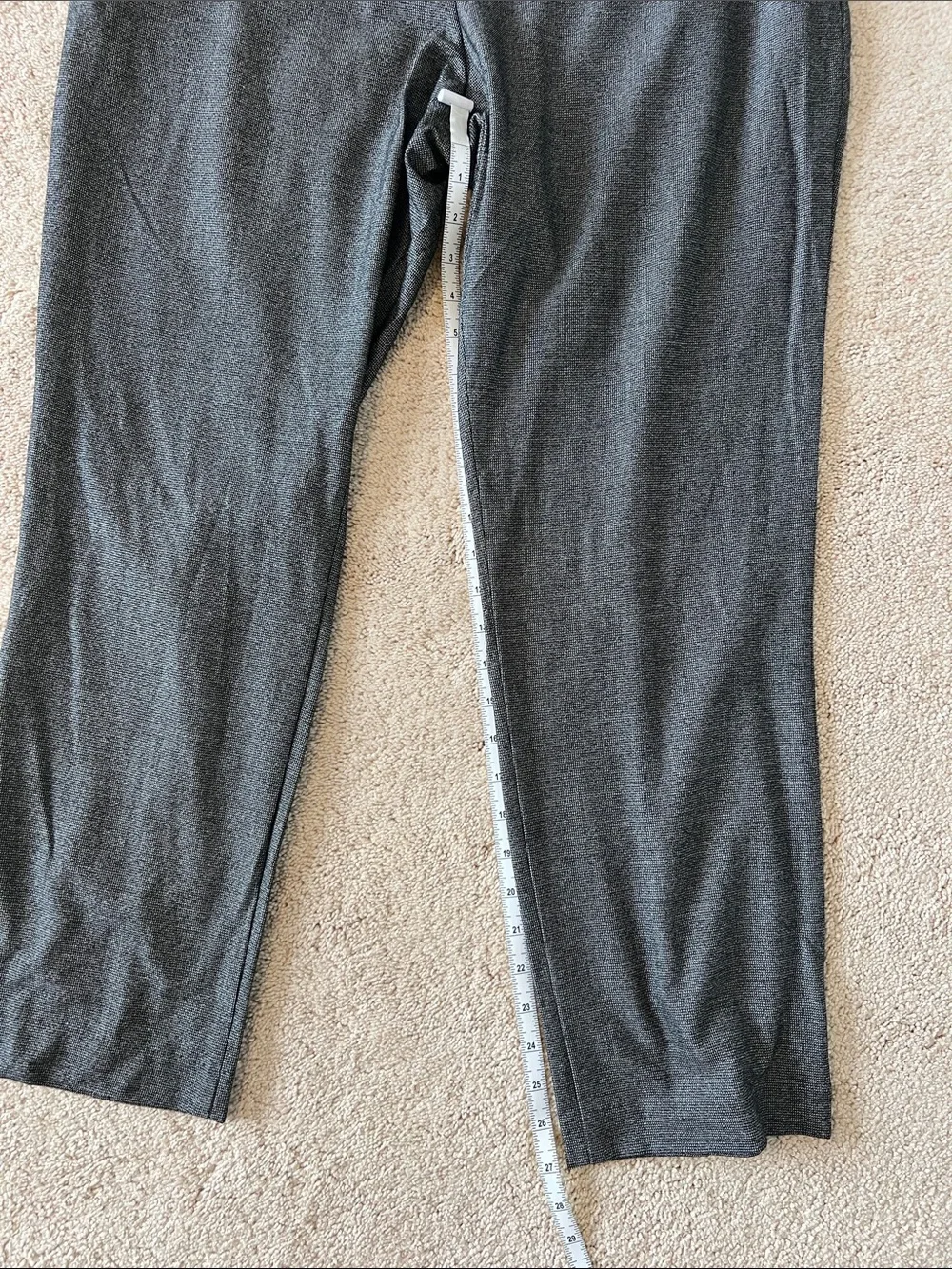 Nine West Charcoal Skinny Mid Rise Dress Pants Size 16 New With Tags
